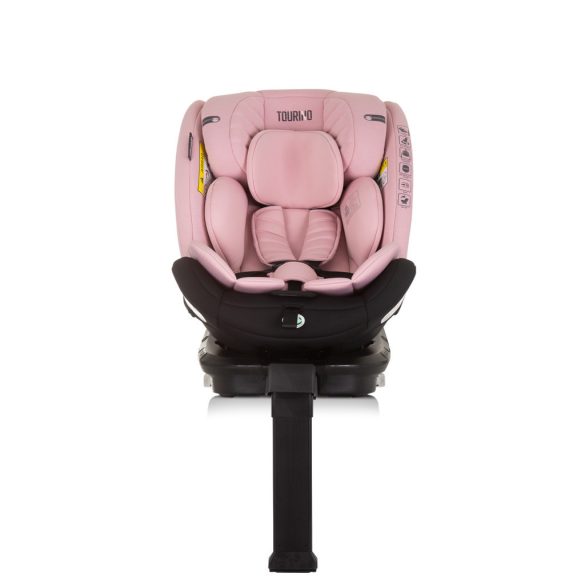 Chipolino Tourino 360 I-Size autosedačka 40-150 cm - Flamingo