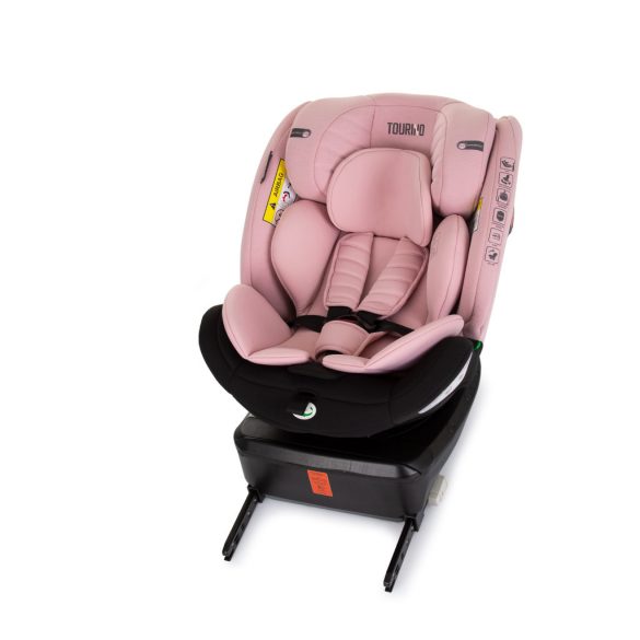 Chipolino Tourino 360 I-Size autosedačka 40-150 cm - Flamingo