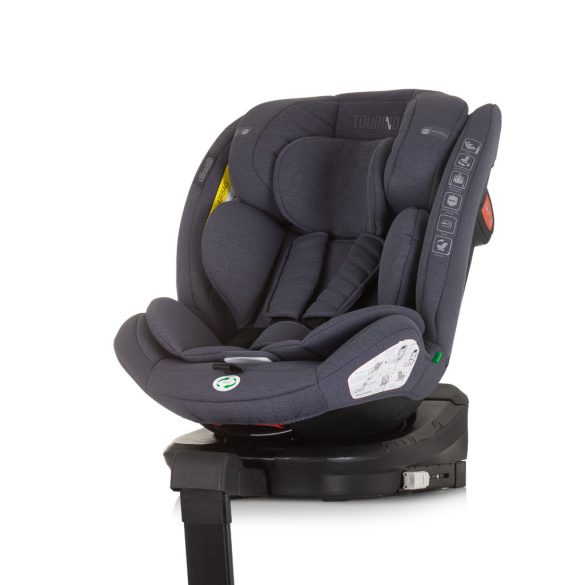 Chipolino Tourino 360 I-Size autosedačka 40-150 cm - Granite
