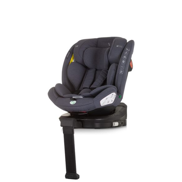 Chipolino Tourino 360 I-Size autosedačka 40-150 cm - Granite