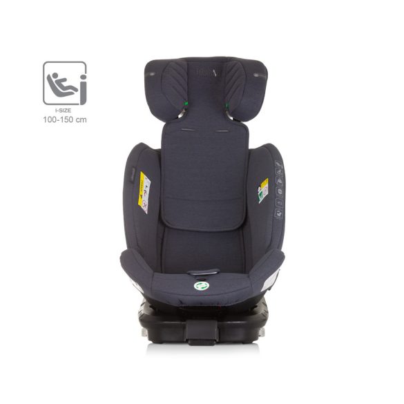 Chipolino Tourino 360 I-Size autosedačka 40-150 cm - Granite