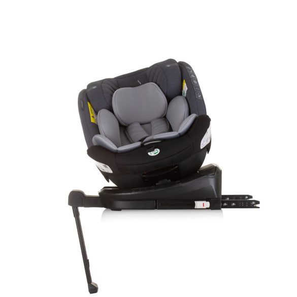 Chipolino Tourino 360 I-Size autosedačka 40-150 cm - Grey mix