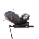 Chipolino Tourino 360 I-Size autosedačka 40-150 cm - Grey mix