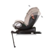 Chipolino Tourino 360 I-Size autosedačka 40-150 cm - Macadamia