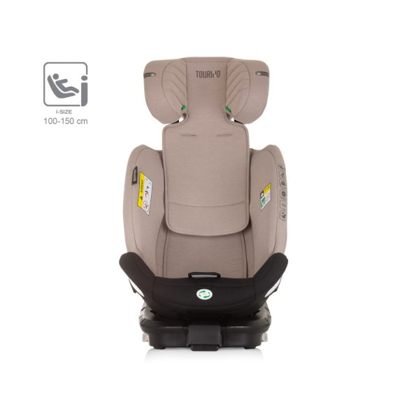 Chipolino Tourino 360 I-Size autosedačka 40-150 cm - Macadamia
