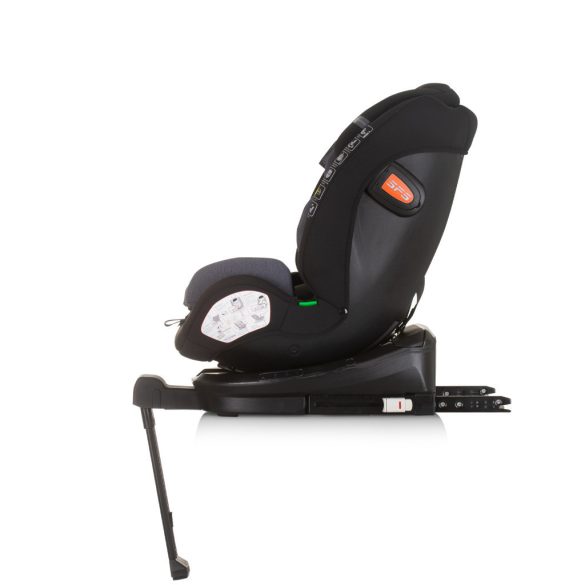 Chipolino Tourino 360 I-Size autosedačka 40-150 cm - Obsidian
