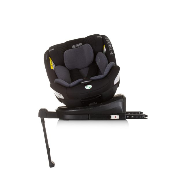 Chipolino Tourino 360 I-Size autosedačka 40-150 cm - Obsidian