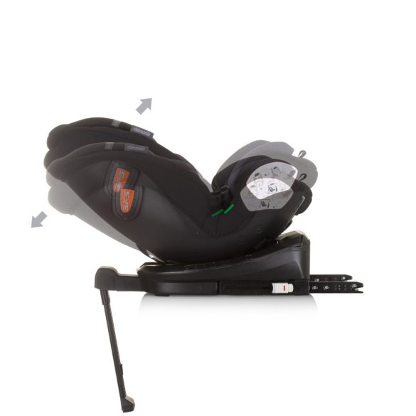 Chipolino Tourino 360 I-Size autosedačka 40-150 cm - Obsidian