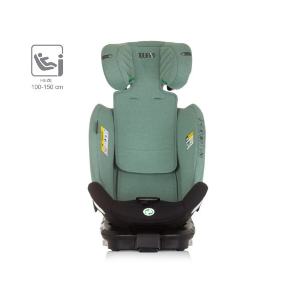 Chipolino Tourino 360 I-Size autosedačka 40-150 cm - Pastel green