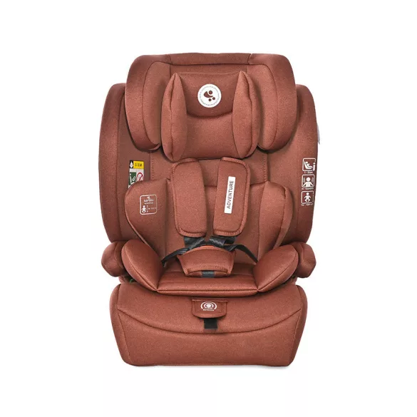 Autosedačka Lorelli Adventure i-Size 76–150 cm – Ginger (s krabicou)