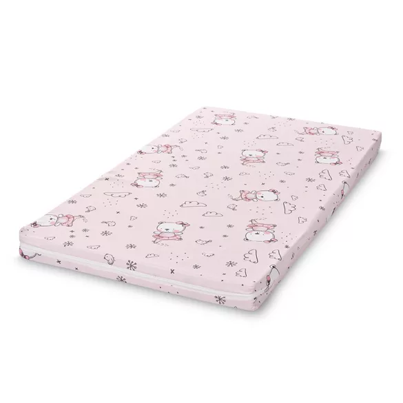 Penová matrac Lorelli Classic 62x110x6 cm – Pink Ballerina Bear