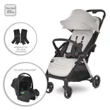 Detský kočík Lorelli Loret Travel system – Grey Jasper