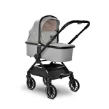 Multifunkčný kočík Lorelli Reya 3 v 1 s otočnou rukoväťou + autosedačka Joy – Grey