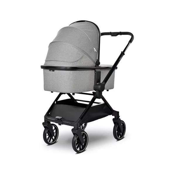 Multifunkčný kočík Lorelli Reya 3 v 1 s otočnou rukoväťou + autosedačka Joy – Grey