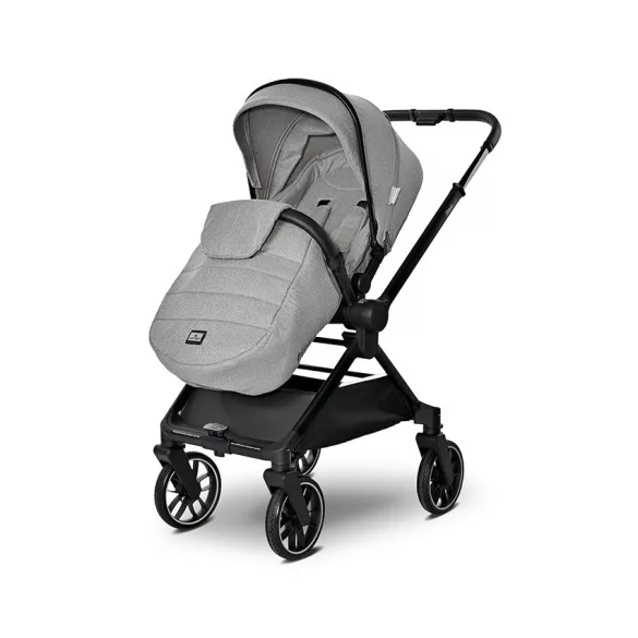 Multifunkčný kočík Lorelli Reya 3 v 1 s otočnou rukoväťou + autosedačka Joy – Grey