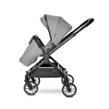 Multifunkčný kočík Lorelli Reya 3 v 1 s otočnou rukoväťou + autosedačka Joy – Grey