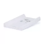Chipolino tvrdá prebaľovacia podložka - Owls, white