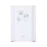 Chipolino tvrdá prebaľovacia podložka - Owls, white
