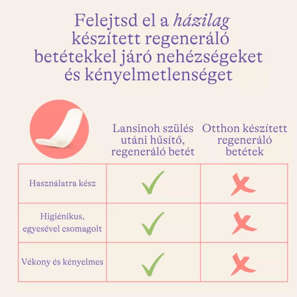 Lansinoh chladivé, regeneračné vložky po pôrode, 8 ks