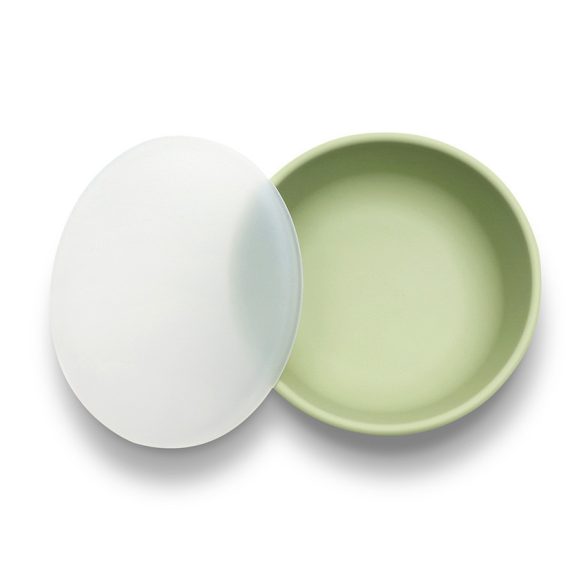 Lorelli silikónová vákuová miska s vekom - Fresh Green