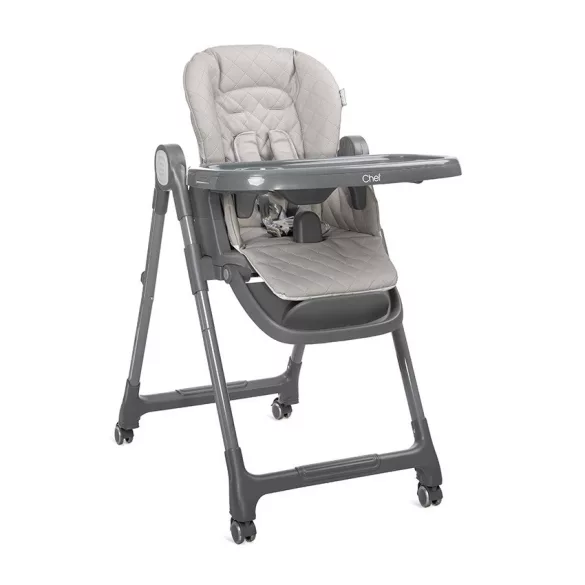 Lorelli Chef 3v1 multifunkčná jedálenská stolička do 26 kg - Beige Leather