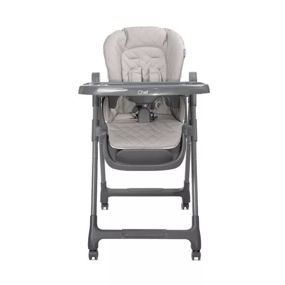 Lorelli Chef 3v1 multifunkčná jedálenská stolička do 26 kg - Beige Leather