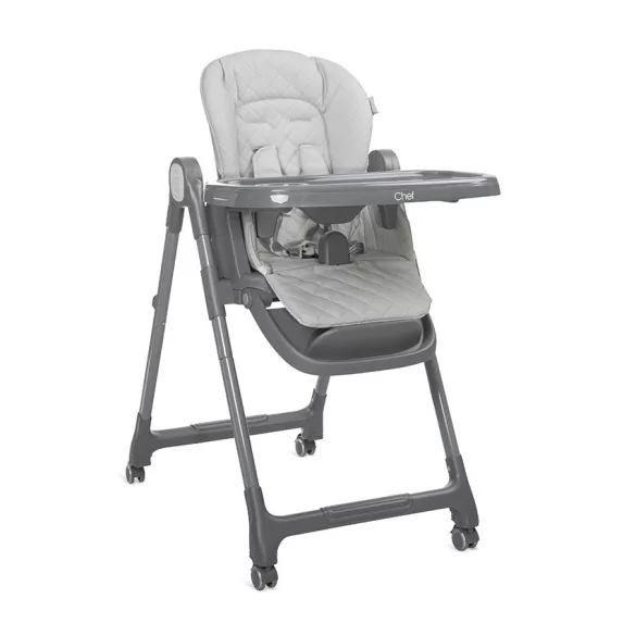 Lorelli Chef 3v1 multifunkčná jedálenská stolička do 26 kg - Grey Leather