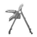 Lorelli Chef 3v1 multifunkčná jedálenská stolička do 26 kg - Grey Leather