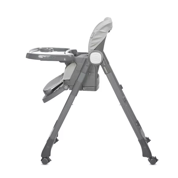 Lorelli Chef 3v1 multifunkčná jedálenská stolička do 26 kg - Grey Leather