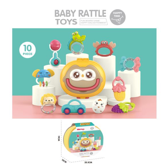 Chipolino sada hrkálok s úložným boxom 