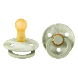   BIBS Colour, TIE DYE 2-es cumiszett, (Zsálya-Krémfehér), 6-18 hó