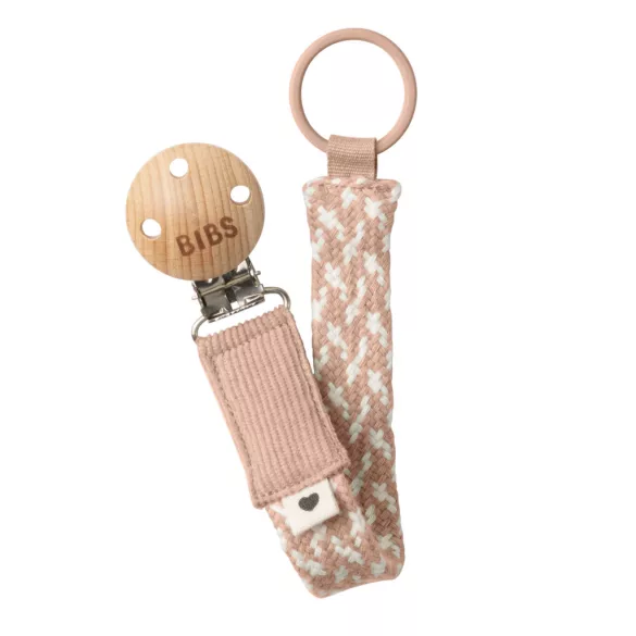 BIBS klip na cumlík - Blush / Ivory