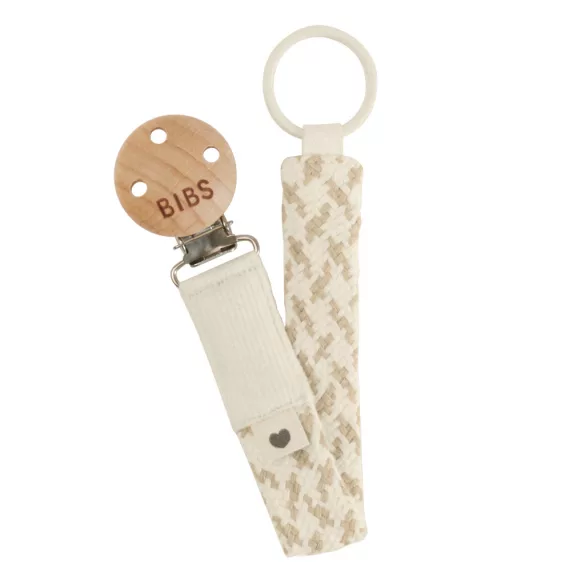 BIBS klip na cumlík - Ivory / Vanilla