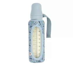 BIBS X Liberty obal na fľašu veľký - Baby Blue