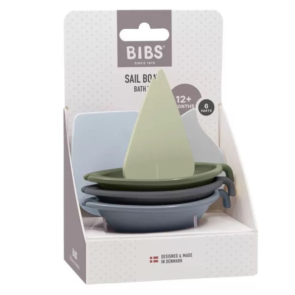 BIBS Fürdőjáték, hajók, (Kék Mix)