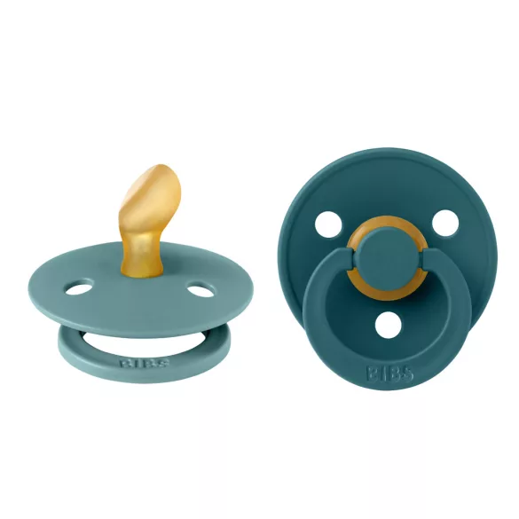 BIBS Colour 2-es szett, anatómiai cumifej, (Óceán/Erdei tó), 0-6 hó