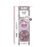 BIBS X Liberty Colour cumlíky z prírodného kaučuku 2ks - veľkosť 2 - Violet Sky / Mauve
