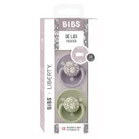 BIBS X Liberty De Lux cumlíky zo silikónu 2ks - Fossil Grey / Sage