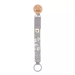 BIBS X Liberty  klip na cumlík - Fossil Grey