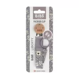BIBS X Liberty  klip na cumlík - Fossil Grey