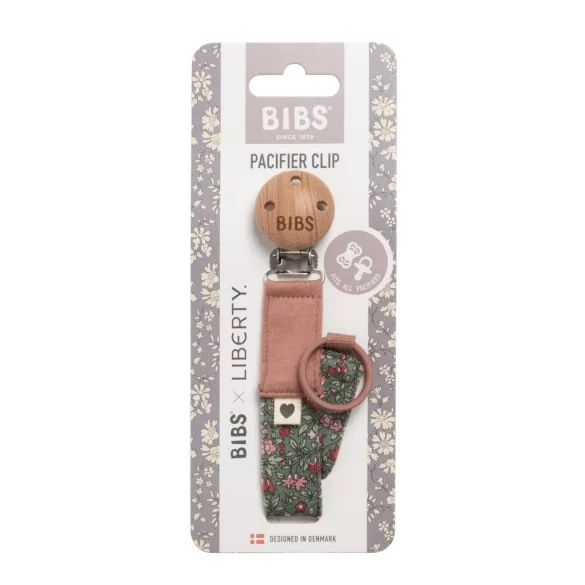 BIBS X Liberty klip na cumlík - Pine