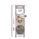 BIBS X Liberty Colour cumlíky z prírodného kaučuku 2ks - veľkosť 2 - Pine Mix