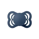 BIBS Supreme cumi, acélkék, 0-6 hó