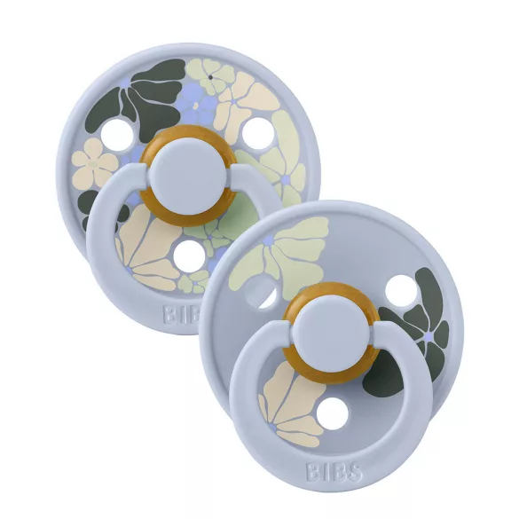 BIBS Cumi, Studio Virágzás Colour, Hamvaskék mix, 0-6 hó