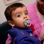 BIBS Cumi, Studio Virágzás Colour, Hamvaskék mix, 0-6 hó