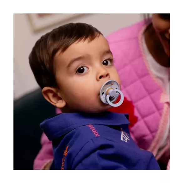 BIBS Cumi, Studio Virágzás Colour, Hamvaskék mix, 0-6 hó