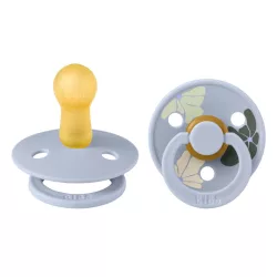   BIBS Cumi, Studio Virágzás Colour, Hamvaskék mix, 6-18 hó