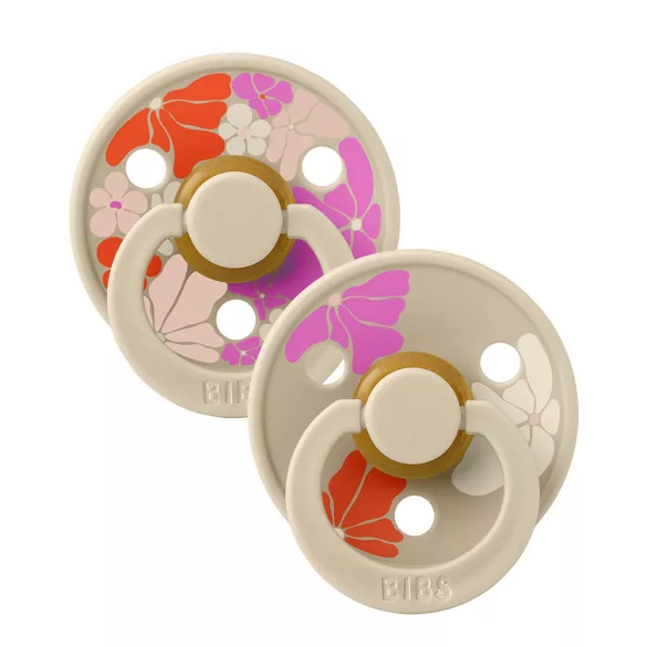 BIBS Cumi, Studio Virágzás Colour, Vanília mix, 0-6 hó