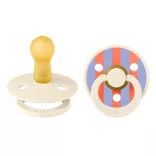 BIBS Cumi, Studio Pin Colour, Krémfehér mix, 6-18 hó