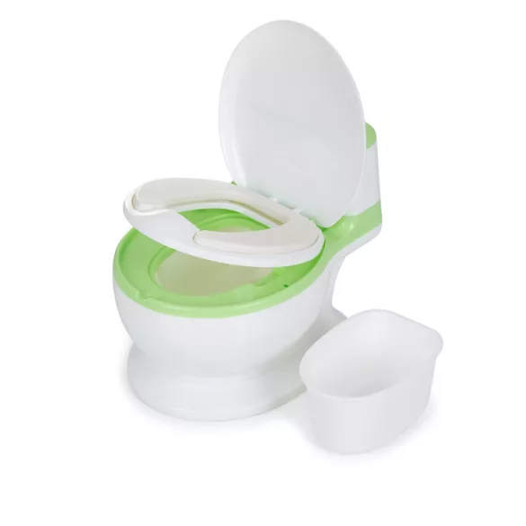 Chipolino Lux nočník v tvare toalety so zvukovým efektom - Green
